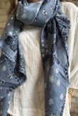 Lucky Bandana Scarf Denim 